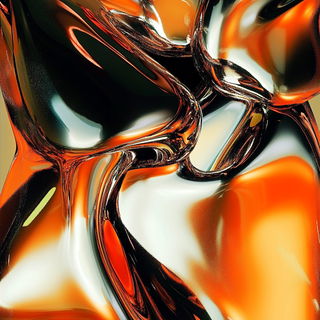 Mire Etching style, Midjourney V6.1: abstract 3D render