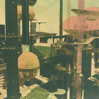 Cryoplastics style, Midjourney V6.1: megacity with futuristic bioarchitecture