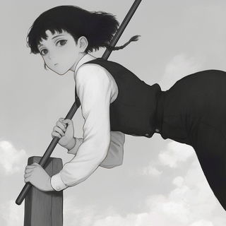 Inksplice Collage style, Midjourney V6.1: black-and-white manga comic strip