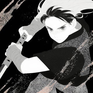 Cinemarionette style, Midjourney V6.1: black-and-white manga comic strip