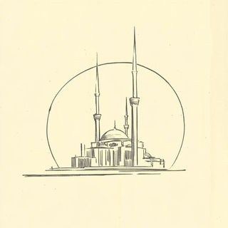 Refractocartoony style, Midjourney V6.1: bold minimalist logo design for Istanbul city municipal services