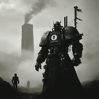 Sunscarab style, Midjourney V6.1: concept art character design of retropunk steam knight