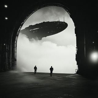 Sunscarab style, Midjourney V6.1: cinematic shot from sci-fi movie