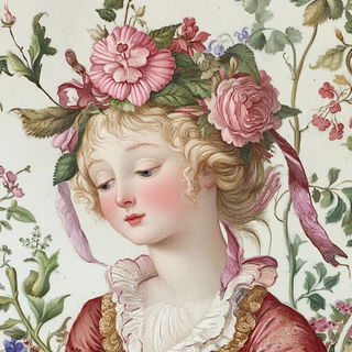 Castleviolet style, Midjourney V6.1: classical 18th-century oil painting