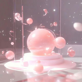 Inkscenic style, Midjourney V6.1: abstract 3D render