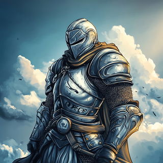 Crestcut style, Midjourney V6.1: concept art character design of retropunk steam knight