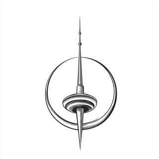Cairnwork style, Midjourney V6.1: bold minimalist logo design for Istanbul city municipal services