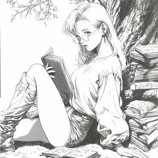 Cairnwork style, Midjourney V6.1: black-and-white manga comic strip