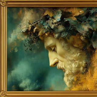 Facetflux style, Midjourney V6.1: classical 18th-century oil painting