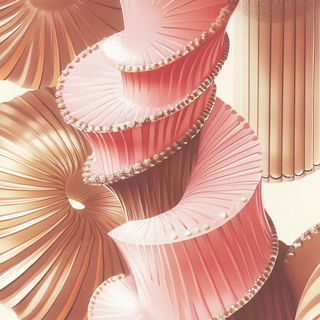 Redshift Tangle style, Midjourney V6.1: creative pattern composition