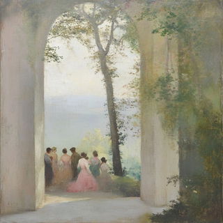 Needlegrid style, Midjourney V6.1: classical 18th-century oil painting