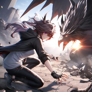Celpaint Menagerie style, Midjourney V6.1: black-and-white manga comic strip
