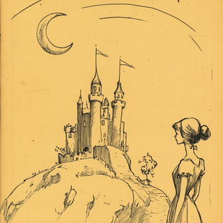 Umbrawick style, Midjourney V6.1: retro fairy-tale illustration
