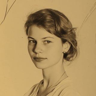 Umbrawick style, Midjourney V6.1: photographic portrait of female protagonist