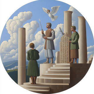Tealwind Expeditionary style, Midjourney V6.1: classical 18th-century oil painting