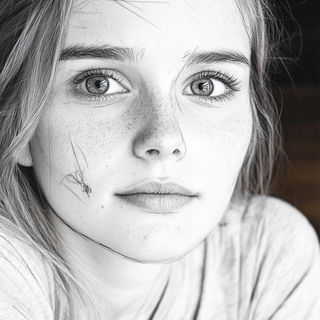 Blackcoat Joinery style, Midjourney V6.1: photographic portrait of female protagonist