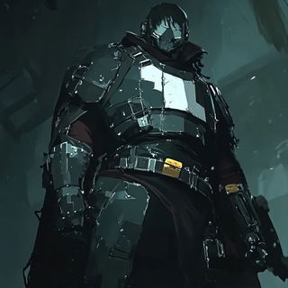 Fluoromercantile style, Midjourney V6.1: concept art character design of retropunk steam knight