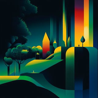 Puppetcut Radiance style, Midjourney V6.1: retro fairy-tale illustration