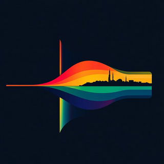 Puppetcut Radiance style, Midjourney V6.1: bold minimalist logo design for Istanbul city municipal services