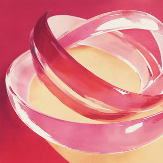 Atelier Vitriform style, Midjourney V6.1: abstract 3D render