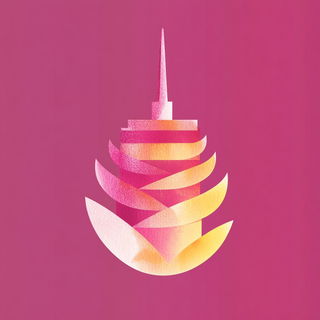 Atelier Vitriform style, Midjourney V6.1: bold minimalist logo design for Istanbul city municipal services