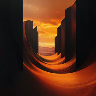 Cypresscel style, Midjourney V6.1: abstract 3D render