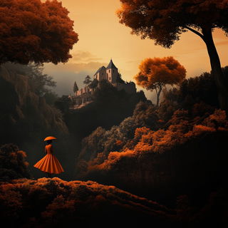 Cypresscel style, Midjourney V6.1: retro fairy-tale illustration