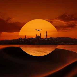Cypresscel style, Midjourney V6.1: bold minimalist logo design for Istanbul city municipal services