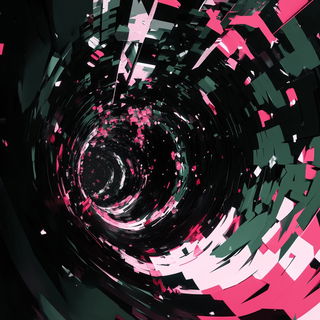 Pastoral Scaleweaving style, Midjourney V6.1: abstract 3D render