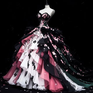 Pastoral Scaleweaving style, Midjourney V6.1: haute-couture fashion outfit