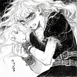 Coleoptera Gridwork style, Midjourney V6.1: black-and-white manga comic strip