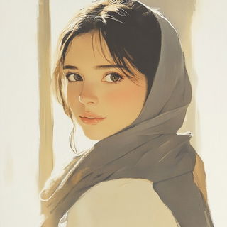 Hatchbone style, Midjourney V6.1: photographic portrait of female protagonist