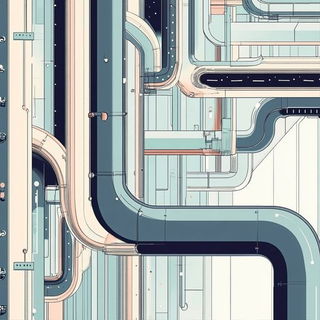 Blackplate Specimenary style, Midjourney V6.1: technical infrastructure blueprint schematics