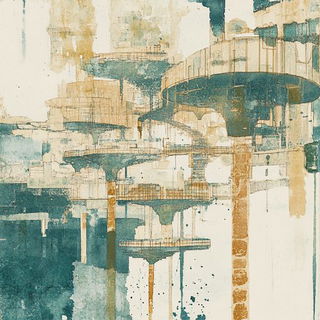 Cameflora style, Midjourney V6.1: megacity with futuristic bioarchitecture