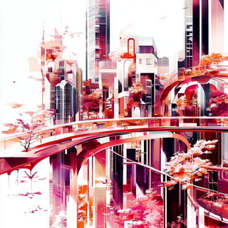 Sunsphere Cataclasm style, Midjourney V6.1: megacity with futuristic bioarchitecture