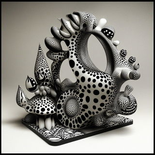 Citrus Orthogonals style, Midjourney V6.1: abstract 3D render