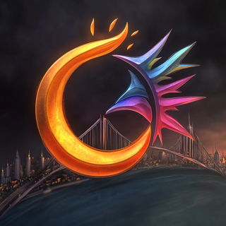 Berryglyphica style, Midjourney V6.1: bold minimalist logo design for Istanbul city municipal services