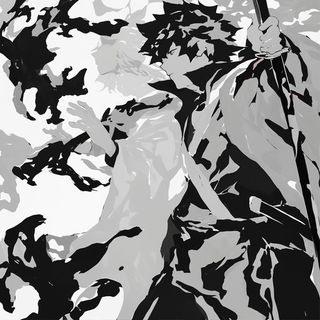 Furnace Halo style, Midjourney V6.1: black-and-white manga comic strip