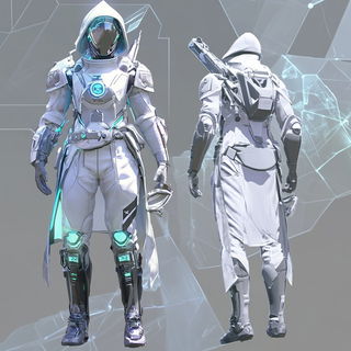 Ornamentomachia style, Midjourney V6.1: concept art character design of retropunk steam knight