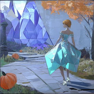 Ornamentomachia style, Midjourney V6.1: retro fairy-tale illustration
