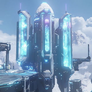 Ornamentomachia style, Midjourney V6.1: cinematic shot from sci-fi movie