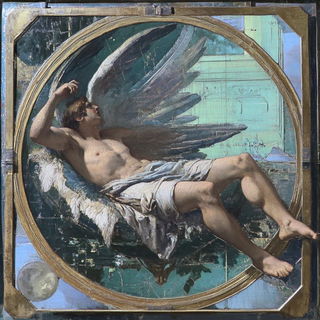 Ornamentomachia style, Midjourney V6.1: classical 18th-century oil painting
