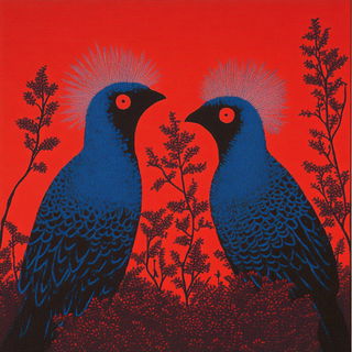 Nebulark style, Midjourney V6.1: traditional folk art
