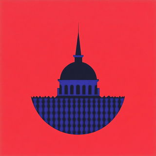 Nebulark style, Midjourney V6.1: bold minimalist logo design for Istanbul city municipal services