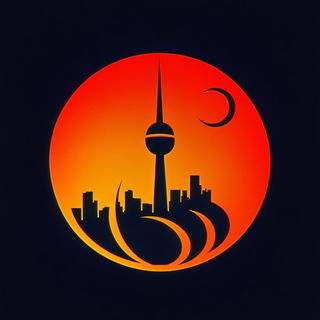 Splashscript style, Midjourney V6.1: bold minimalist logo design for Istanbul city municipal services