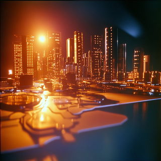 Splashscript style, Midjourney V6.1: technical infrastructure blueprint schematics