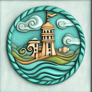 Scenomech style, Midjourney V6.1: bold minimalist logo design for Istanbul city municipal services