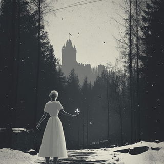 Stratafolk style, Midjourney V6.1: retro fairy-tale illustration