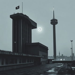 Stratafolk style, Midjourney V6.1: bold minimalist logo design for Istanbul city municipal services