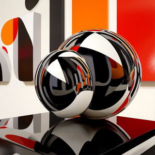 Mortiseflare style, Midjourney V6.1: abstract 3D render